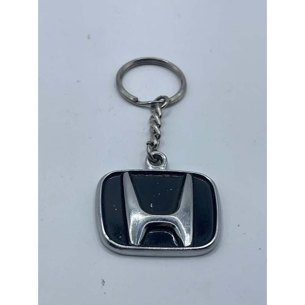Honda Chrome‎ and Blue Metal Integra DC5 Civic Prelude Accord Keychain